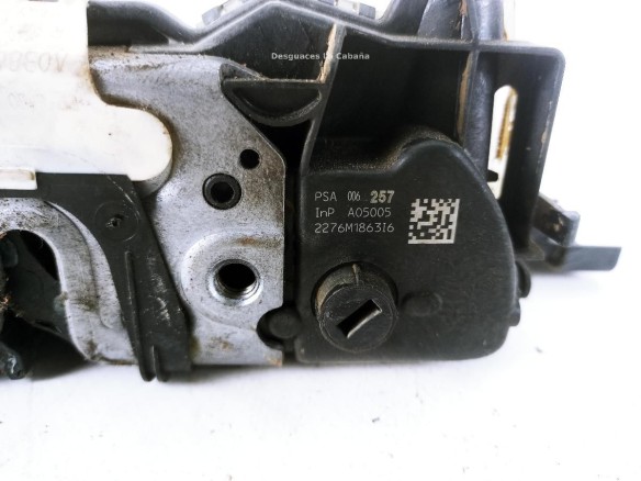 2276M1863I6 CERRADURA PUERTA LAT DEL DER PEUGEOT 508 |Desguaces La Cabaña