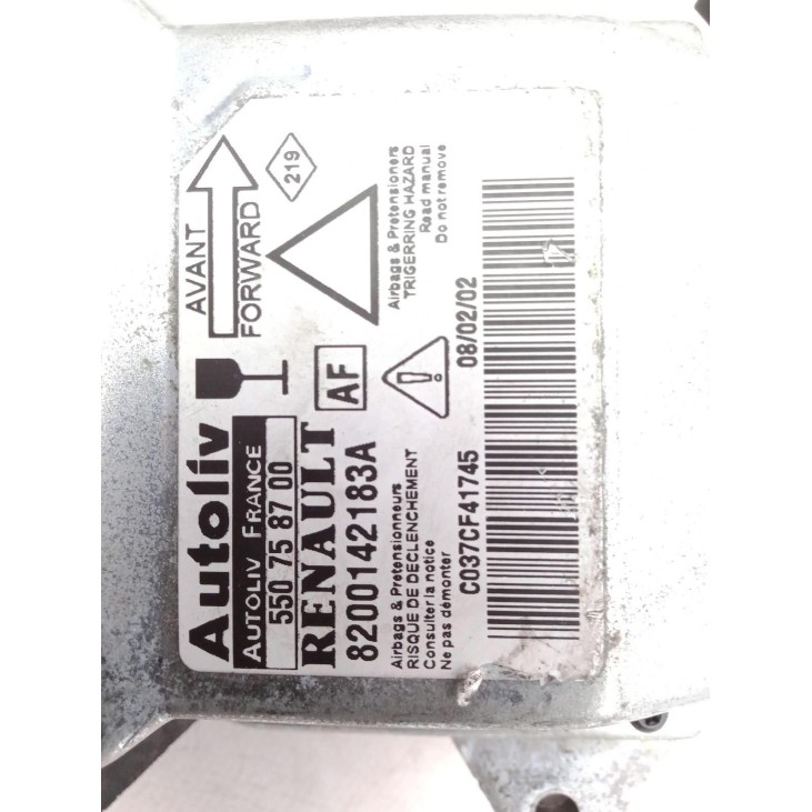 8200142183A, CENTRALITA AIRBAG RENAULT LAGUNA II (BG0/1_) |Desguaces La Cabaña