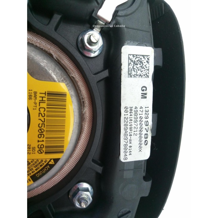 13299780 AIRBAG IZQ OPEL ZAFIRA TOURER C (P12) |Desguaces La Cabaña