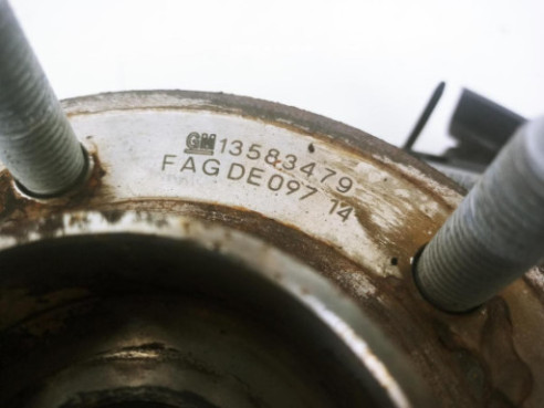 13319483 MANGUETA DEL DER OPEL ASTRA J (P10) |Desguaces La Cabaña
