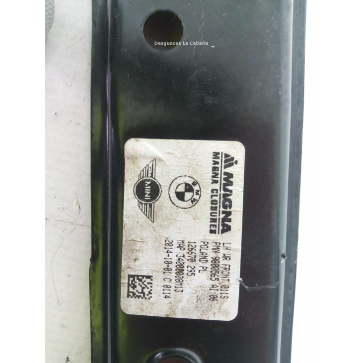 51339805669 ELEVALUNAS PUERTA LAT DEL IZQ MINI MINI COUNTRYMAN (R60) |Desguaces La Cabaña