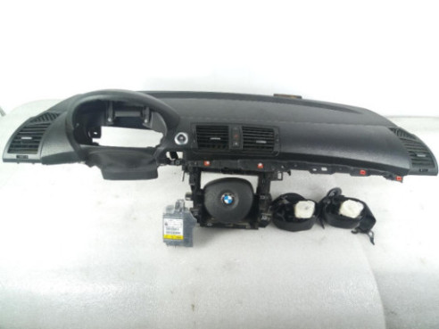 9158350 KIT AIRBAGS + SALPICADERO + CINTURONES + CENTRALITA BMW 1 (E87) |Desguaces La Cabaña