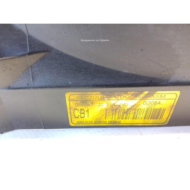 209139830D08A027 ELECTROVENTILADOR CHEVROLET CAPTIVA (C100, C140) |Desguaces La Cabaña
