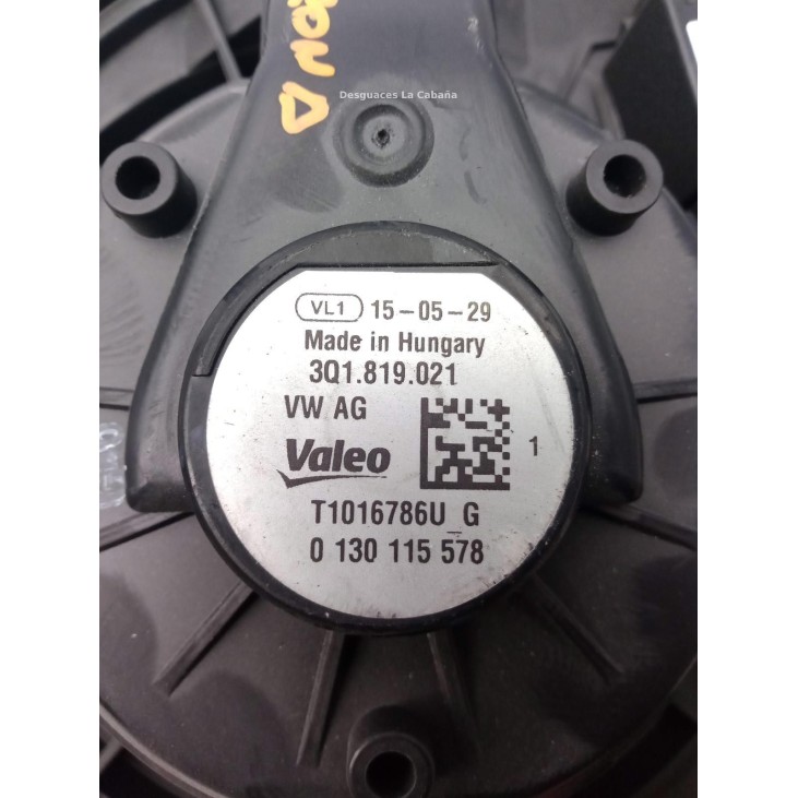 MOTOR CALEFACCION VW TOURAN (5T1) |Desguaces La Cabaña