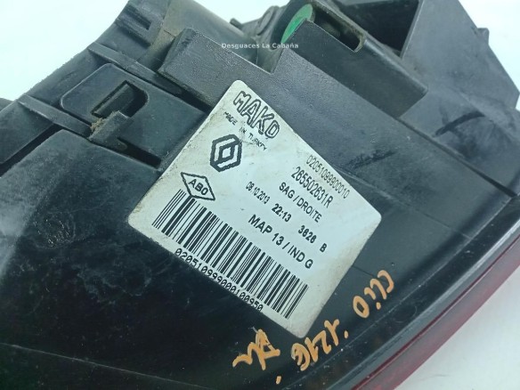 265502631R PILOTO TRA DER EXT RENAULT CLIO IV (BH_) |Desguaces La Cabaña