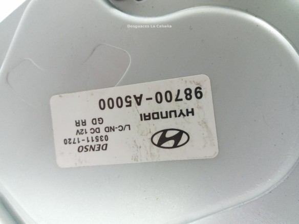 MOTOR LIMPIAPARABRISAS TRA HYUNDAI i30 (GD) |Desguaces La Cabaña