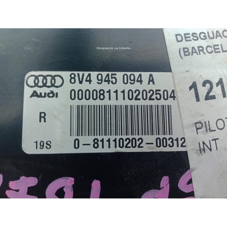 PILOTO TRA DER INT AUDI A3 Sportback (8VA, 8VF) |Desguaces La Cabaña