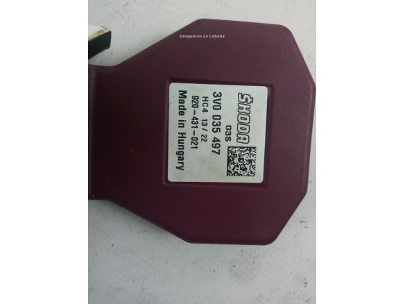 3V0035497 AMPLIFICADOR ANTENA SKODA SUPERB III Ranchera familiar (3V5) |Desguaces La Cabaña