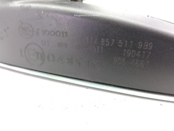 81A857511989 ESPEJO INTERIOR AUDI A3 Sportback (8VA, 8VF) |Desguaces La Cabaña