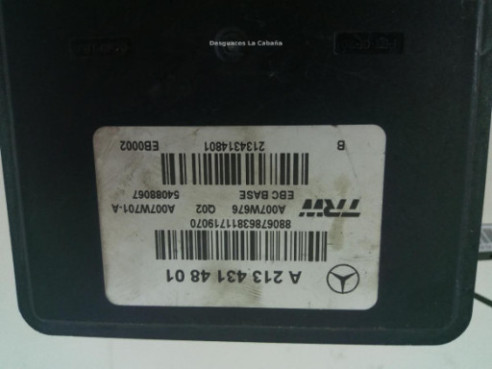  A2134314801 GRUPO ABS MERCEDES BENZ CLASE E (W213) |Desguaces La Cabaña