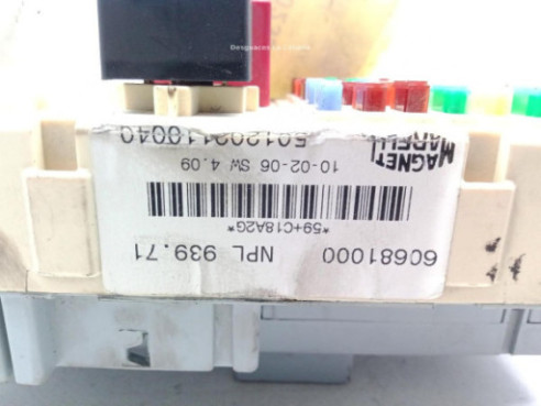 60681000 CAJA FUSIBLES EXTERIOR (BSM) ALFA ROMEO 159 (939_) |Desguaces La Cabaña