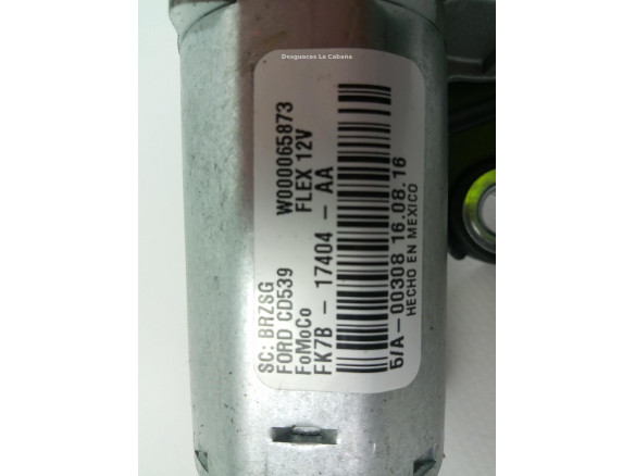 FK7B17404AA MOTOR LIMPIAPARABRISAS TRA FORD USA EDGE |Desguaces La Cabaña
