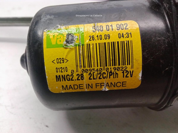 540019025 MOTOR LIMPIAPARABRISAS DEL RENAULT KANGOO / GRAND KANGOO (KW0/1_) |Desguaces La Cabaña