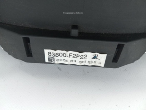 83800F2F22 CUADRO INSTRUMENTOS TOYOTA AURIS (_E18_) |Desguaces La Cabaña