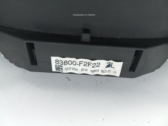 83800F2F22 CUADRO INSTRUMENTOS TOYOTA AURIS (_E18_) |Desguaces La Cabaña