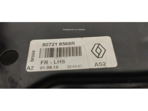 807218568R ELEVALUNAS PUERTA LAT DEL IZQ RENAULT KADJAR (HA_, HL_) |Desguaces La Cabaña