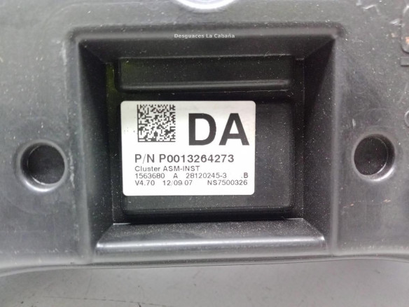 P0013264273DA, CUADRO INSTRUMENTOS OPEL CORSA D (S07) |Desguaces La Cabaña