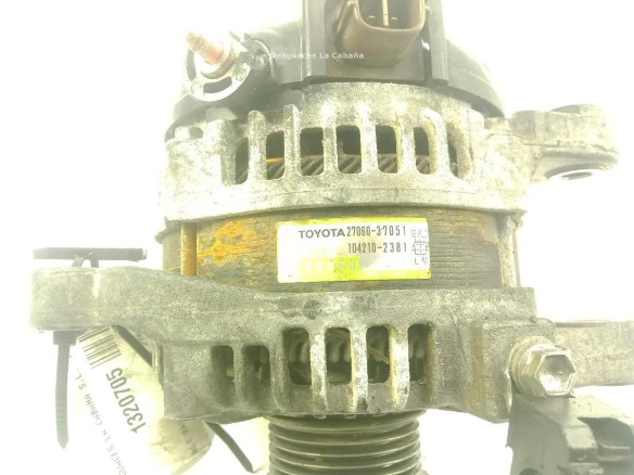2706037051 ALTERNADOR TOYOTA RAV 4 III (_A3_) |Desguaces La Cabaña