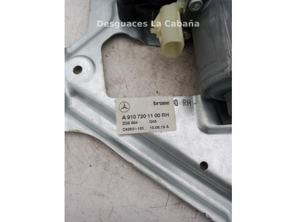 ELEVALUNAS PUERTA LAT DEL DER MERCEDES BENZ SPRINTER 2-t Autobús (901, 902) |Desguaces La Cabaña