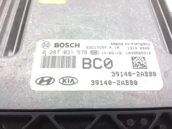 391402ABB0 CENTRALITA MOTOR HYUNDAI ix20 (JC) |Desguaces La Cabaña
