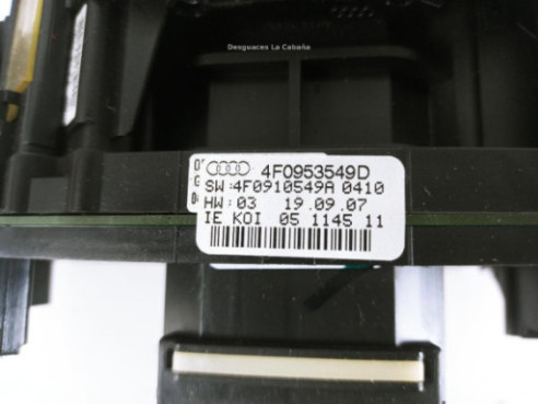 4F0953549D MANDO COMPLETO AUDI Q7 (4LB) |Desguaces La Cabaña