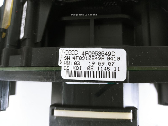 4F0953549D MANDO COMPLETO AUDI Q7 (4LB) |Desguaces La Cabaña