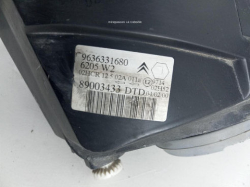 9636331680 FARO DERECHO CITROEN SAXO (S0, S1) |Desguaces La Cabaña