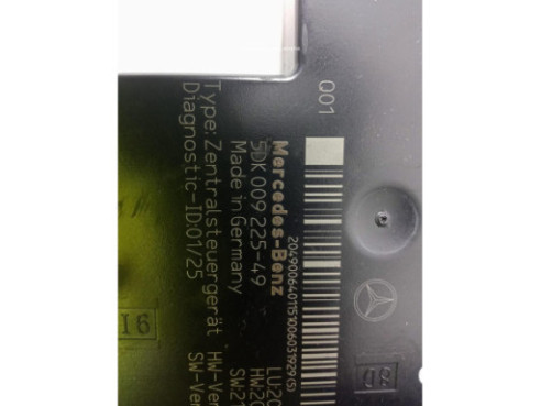 5DK00922549 MODULO ELECTRONICO 6 MERCEDES BENZ CLASE C T-Model (S204) |Desguaces La Cabaña