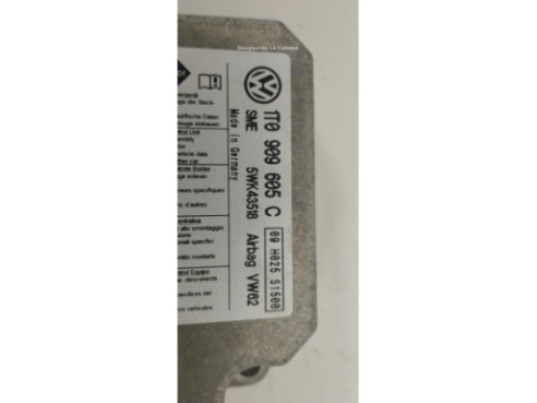 1T0909605C CENTRALITA AIRBAG VW TOURAN (1T1, 1T2) |Desguaces La Cabaña