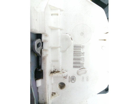 5K1837016D CERRADURA PUERTA LAT DEL DER VW GOLF VI (5K1) |Desguaces La Cabaña
