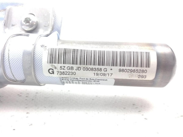 9802985280 AIRBAG CORTINA IZQ PEUGEOT 508 |Desguaces La Cabaña