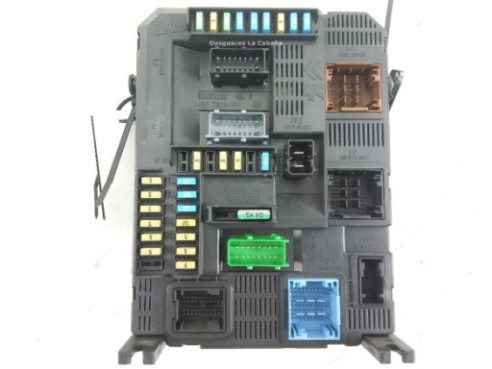 9819849680 CAJA FUSIBLES INTERIOR (BSI) CITROEN C-ELYSEE |Desguaces La Cabaña