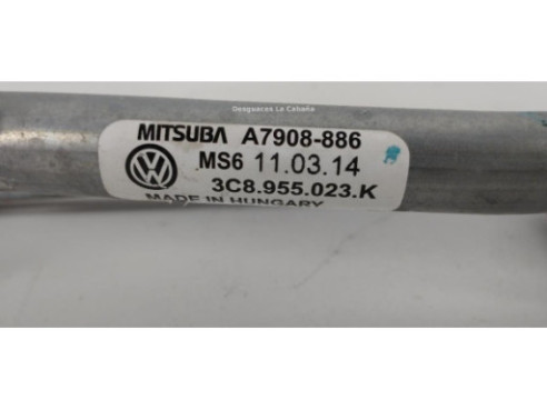 3C8955119H MOTOR LIMPIAPARABRISAS DEL VW CC (358) |Desguaces La Cabaña