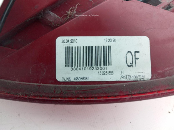 30041019232001, 13226656 PILOTO TRA IZQ OPEL INSIGNIA A Sports Tourer (G09) |Desguaces La Cabaña