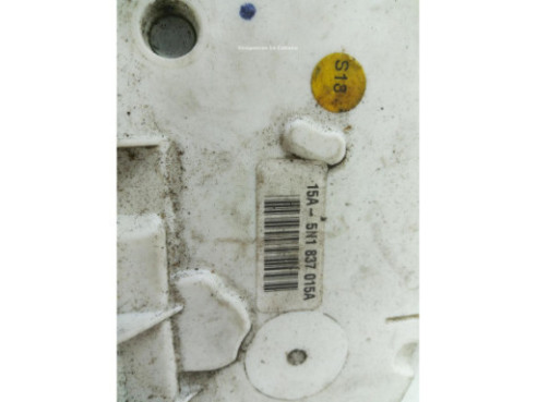 5N1837015A CERRADURA PUERTA LAT DEL DER VW SCIROCCO (137, 138) |Desguaces La Cabaña