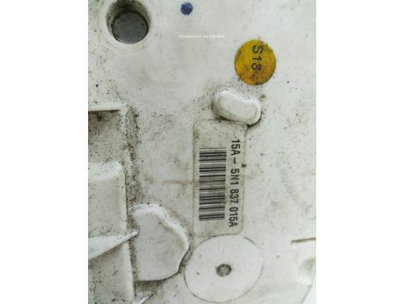 5N1837015A CERRADURA PUERTA LAT DEL DER VW SCIROCCO (137, 138) |Desguaces La Cabaña