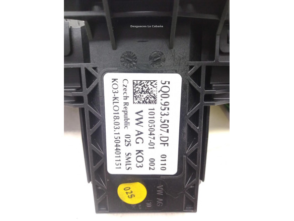 5Q0953507DF MANDO COMPLETO SKODA OCTAVIA III (5E3, NL3, NR3) |Desguaces La Cabaña
