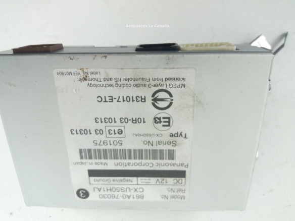 861A076030 MODULO ELECTRONICO 8 LEXUS CT (ZWA10_) |Desguaces La Cabaña