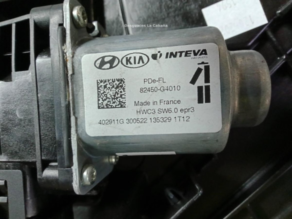 82450G4010 ELEVALUNAS PUERTA LAT DEL IZQ HYUNDAI i30 (PDE, PD) |Desguaces La Cabaña