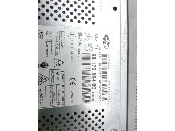 9817699480 MODULO RADIO CITROEN C5 III (RD_) |Desguaces La Cabaña