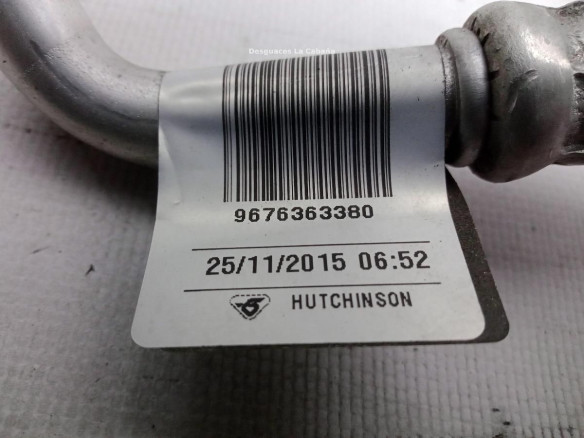 9676363380 TUBO AA DE COMPRESOR A RADIADOR AA PEUGEOT 308 II |Desguaces La Cabaña