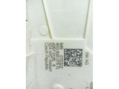  4K1837015Q CERRADURA PUERTA LAT TRA IZQ AUDI A6 (4A2, C8) |Desguaces La Cabaña