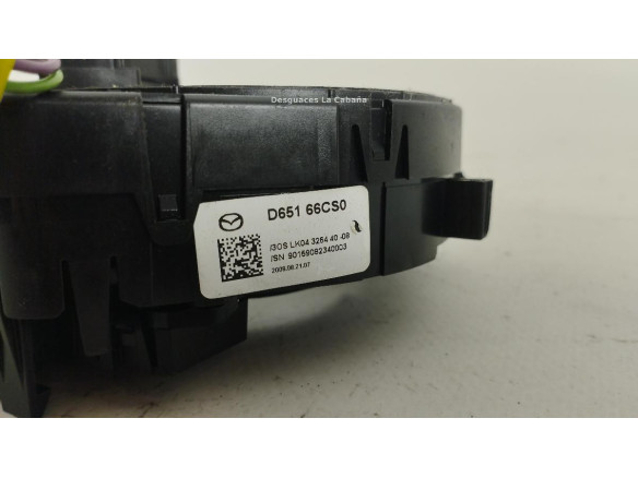GS1D661S1 CARRETE AIRBAG MAZDA 6 Hatchback (GH) |Desguaces La Cabaña