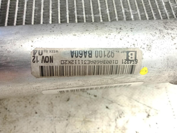 92100BA60A RADIADOR AIRE ACONDICIONADO NISSAN JUKE (F15) |Desguaces La Cabaña