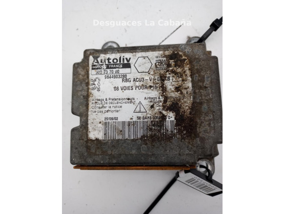 9644903280 CENTRALITA AIRBAG PEUGEOT 206 Fastback (2A/C) |Desguaces La Cabaña
