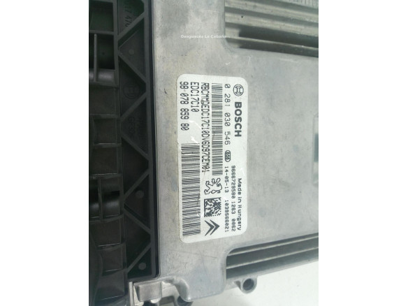9666729580 CENTRALITA MOTOR PEUGEOT PARTNER Furgón |Desguaces La Cabaña
