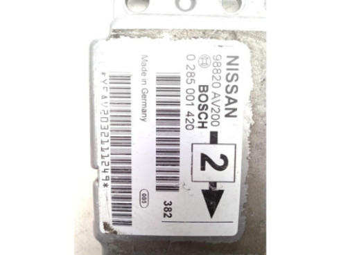 0285001420, CENTRALITA AIRBAG NISSAN PRIMERA Hatchback (P12) |Desguaces La Cabaña