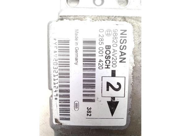 0285001420, CENTRALITA AIRBAG NISSAN PRIMERA Hatchback (P12) |Desguaces La Cabaña