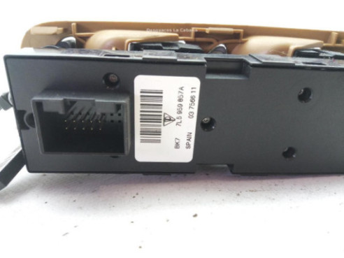 7L5959857A MANDO ELEVALUNAS PUERTA LAT DEL IZQ PORSCHE CAYENNE (9PA) |Desguaces La Cabaña