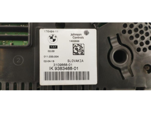 938348801, 310986801 CUADRO INSTRUMENTOS BMW 5 (F10) |Desguaces La Cabaña